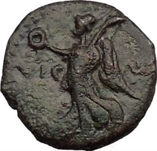 Augustus Victoryover Brutus Cassius Assassins Of Julius Caesar Roman Coin I39490 photo