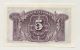 Spain España 5 Pesetas 1935 Pick 85.  A Unc Uncirculated Banknote Europe photo 1