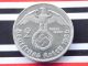 Rar German Coin 2 Mark Reichsmark 1936 G Silver Swastika Hindenburg 3rd Nazi Ww2 Germany photo 2