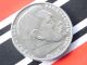 Rar German Coin 2 Mark Reichsmark 1936 G Silver Swastika Hindenburg 3rd Nazi Ww2 Germany photo 6