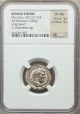 Rare Macrinus Denarius Ngc Choice Au 5/5 Amg Finest Known Coins: Ancient photo 4