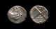 Cherronesos,  Hemidrachm,  Lion,  Incuse Punch With Pentagram Coins: Ancient photo 1