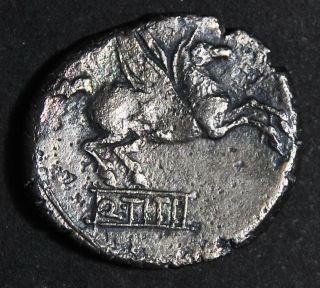 Titia Roman Republic Denarius Denario Republicano | 90 Bc | Vf photo