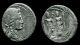Egnatia Roman Republic Denarius - Denario Republicano 75bc - F Silver - Plata Coins: Ancient photo 2