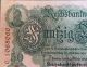 1906 50 Mark F Germany Vintage Paper Money Banknote Currency Antique Old Rare Europe photo 1