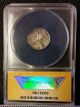 1934 Panama 1/10th Balboa 90 Silver Anacs Vf30 Key Date Coin Panama photo 1