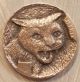 Hobo Nickel,  Miniature Metal Carving,  Kitty Exonumia photo 1