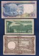 Portugal 100 Escudos,  Luxembourg 10 Fr 1967 P - 53,  Belgium 20 Francs 1945 Paper Money: World photo 1