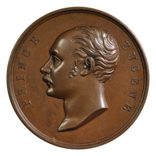 Napoleon Medal Death Of Prince Eugene 1824 photo