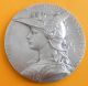 France - 1900 - Bank Of France - Large Silver Medal By Roty Rare Exonumia photo 1