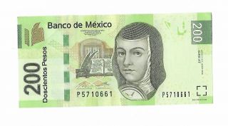 200 Pesos Banco De Mexico Circulated 200 Peso Banknote 2014 200 Mexican Pesos photo