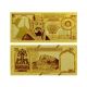 Saudi Arabia 20 Riyals Banknote Plated 99.  9 24k Gold Foil Uncirculated With Middle East photo 2