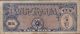 Korea,  10 Won,  Nd.  1953,  P 13,  Block { 20 } Circulated Banknote Asia photo 1