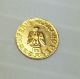 Brilliant Un Circulated,  1865 Mexican ' Gold ' Coin,  Maximillian Peso 0.  5 Gram ' A ' Mexico photo 1