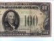 Us 1934 D One Hundred Dollar $100 Federal Reserve Note St Louis Small Size Notes photo 2
