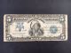 United States 1899 $5 Five Dollar Silver Certificate Indian Chief Large Size Notes photo 2