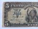 United States 1899 $5 Five Dollar Silver Certificate Indian Chief Large Size Notes photo 4
