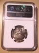 Ethiopia Ee1936 50 Cents.  800 Silver Ngc Ms 64 Rare And Toning Africa photo 2