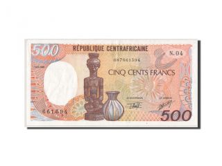 [ 48269] Central African Republic,  500 Francs,  1 - 1 - 1991,  Km:14d photo