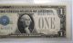 1928 A $1 Silver Certificate Fr.  1601  Funny Back  Gem Small Size Notes photo 3