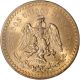 1947 Mexico Gold 50 Pesos - Pcgs Ms65 ' Secure ' Gold photo 2
