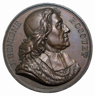 1816 France J.  Benigne Bossuet Galerie Metallique Series Ae French Medal Gayrard photo