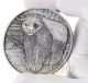 Honey Badger Brave Animals 2015 2 Oz Pure Silver Coin High Relief Swarovski Australia & Oceania photo 5
