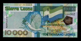Sierra Leone 10000 Leones 2004 J Pick 29a Unc. photo