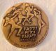 Bronze State Medal Coin Peace Treaty 1979 Israel Egypt Washington Middle East photo 6