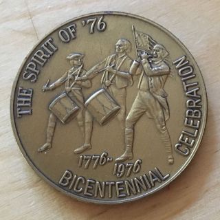 Spirit Of 76 Bicentennial Medal From Hughes Ground System Group photo