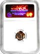 Widows Mite Judean Lepton Of Alex Janeaus Coin,  Ngc Certif With Display Box Coins: Ancient photo 6
