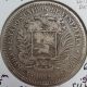 Venezuela Silver Coin Gram 25,  5 Bolivares 1902 Vf Scarce Venezuela photo 1