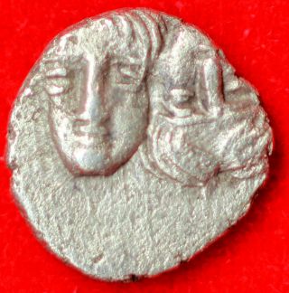 Ar Hemiobol Thrace Istiros Eagle,  Silver Coin 400 - 350 Bc Silver Coin 135 photo