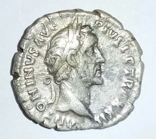 Ancient Roman Empire Silver Coin Antoninus Pius 138 - 161 Ad Sacrifice R2 Rarity photo