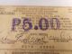 Philippines Emergency Currency Ilocos Norte Five Pesos - 13781 - Unusual Asia photo 6