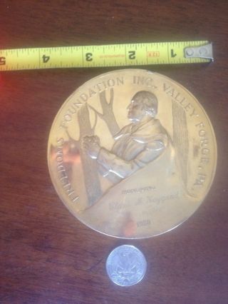 Medallion Art Co Freedoms Foundation Valley Forge Gilt Copper Proof photo