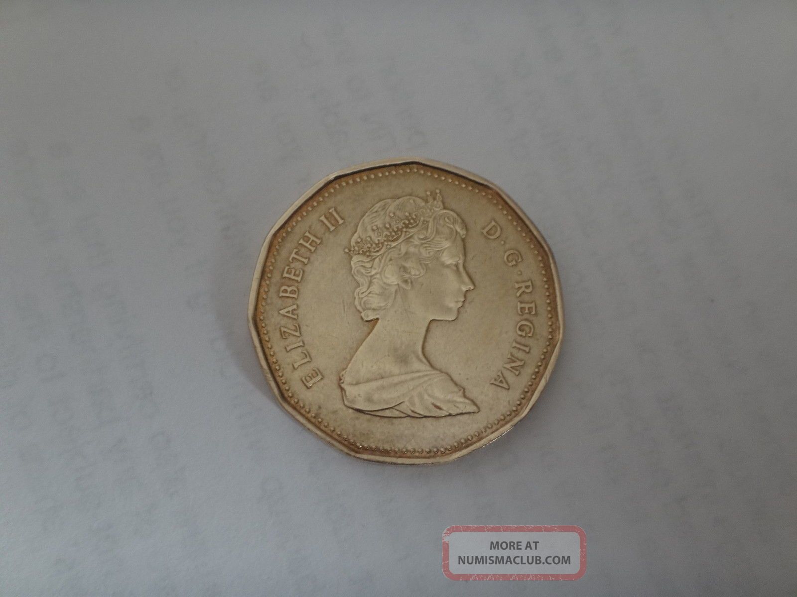 1989 Canada Canadian Dollar 1 Loon Loonie 1989-canada-canadian-dollar-1-loon-loonie