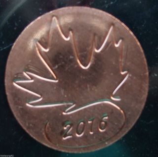 Rare Canada Day Rcm Limited Edition Hand Struck Token 2016 photo