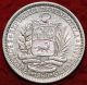 1960 Venezuela 10 Gram Silver Foreign Coin S/h South America photo 1