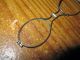 Antique Victorian Sterling Silver Lorgnette Folding Glasses Repousse Vtg Exonumia photo 4