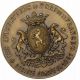 1891 France French Agriculture Bronze Medal Rabbit By Holy Paris Exonumia photo 1