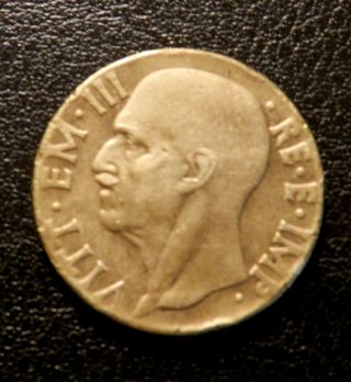 Italy 10 Centesimi,  1942 - Fantastic Coin - photo