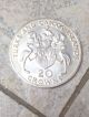 1974 Turks & Caicos Islands 20 Crown Silver Coin North & Central America photo 2