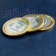 Best Souvenir Russian Bi - Metallic Coin 10 Rubles 2010 Chechen Yamal Perm Krai 1 Russia photo 4