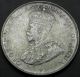 Straits Settlements (british Colony) 50 Cents 1920 - Silver - George V.  - 253 Asia photo 1