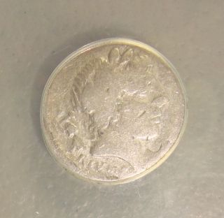 45 Bc L.  Papius Celsus Ancient Roman Republic Silver Denarius Anacs Vg10 photo