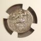 323 - 317 Bc Philip Iii Heracles/zeus Ancient Greek Silver Drachm Ngc Vf Coins: Ancient photo 1