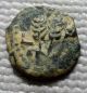 Bronze Agrippa I Jewish Prutah Coin 1384 Coins: Ancient photo 2