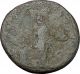Hadrian Bisexual Emperor Big Ancient Roman Coin Annona Produce Of Year I40845 Coins: Ancient photo 1