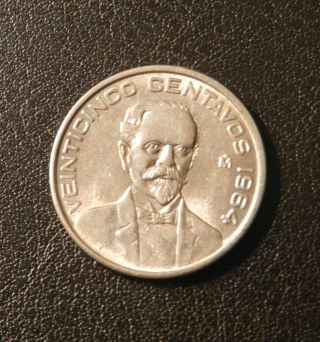 Mexico 25 Centavos,  1964 - Coin photo